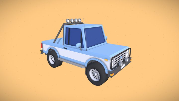 Pickup 3D Model