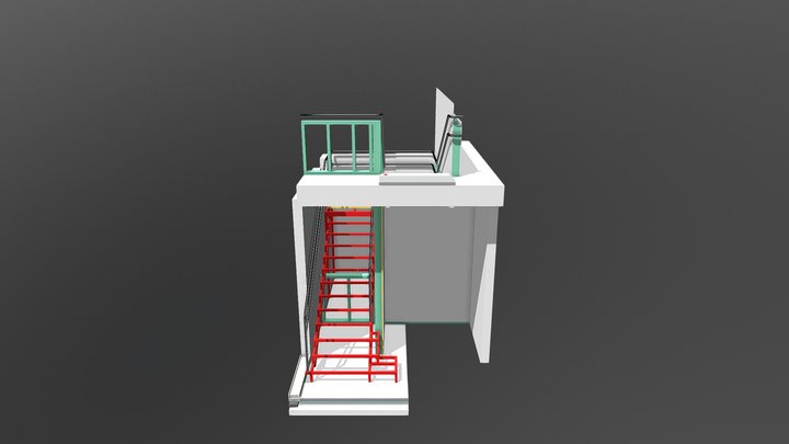 Stairs constr 3D Model
