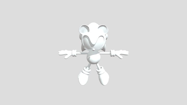 Sonka the Mouse 3D Model