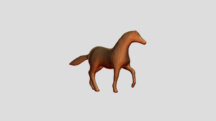 horse blend – Modello 3D gratuito STL