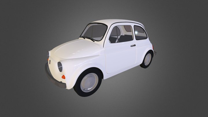 My Fiat 500 3D Model