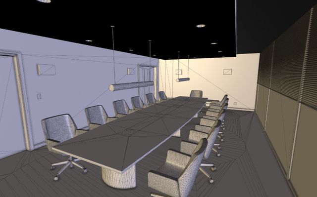 boardroom.3DS 3D Model