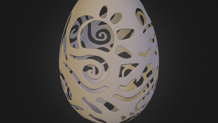 Egg Sculpt 3D Model