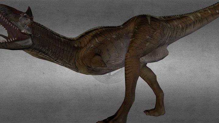 Carnotaurus sastrei 3D Model