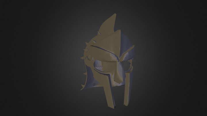 Gladiator Helmet 3D Model
