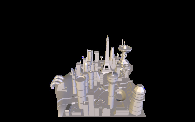CityMarmoset4.obj 3D Model