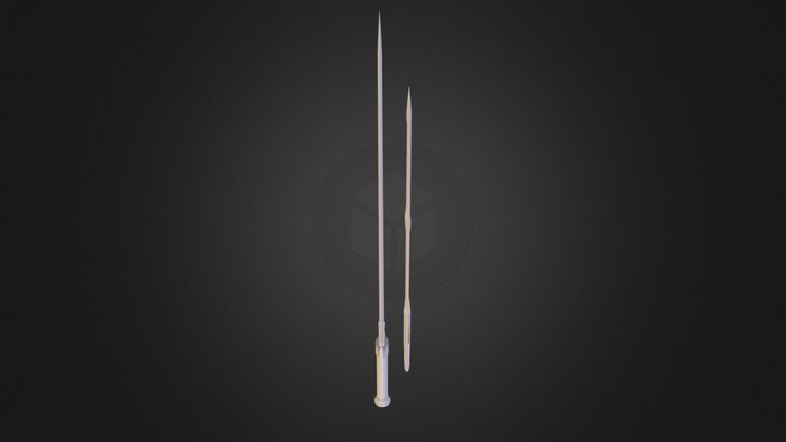 Sword Gold Cycles 1 3D Model