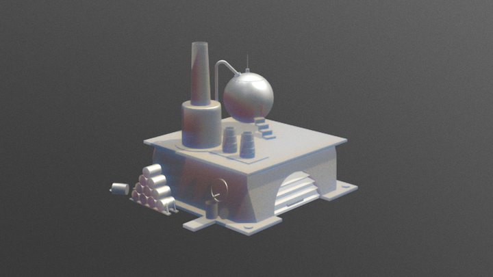 V.E.P. XII: Pharosprosium Refinery 3D Model