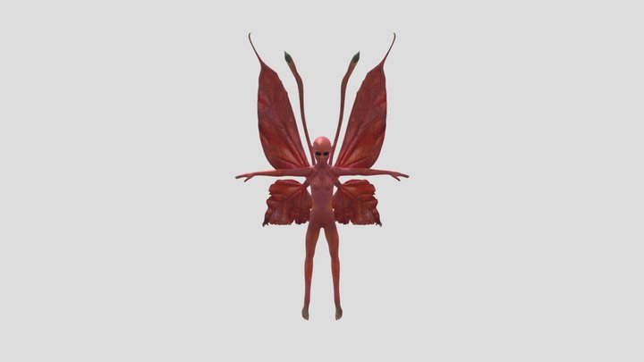 autumn nature fairy 3D Model