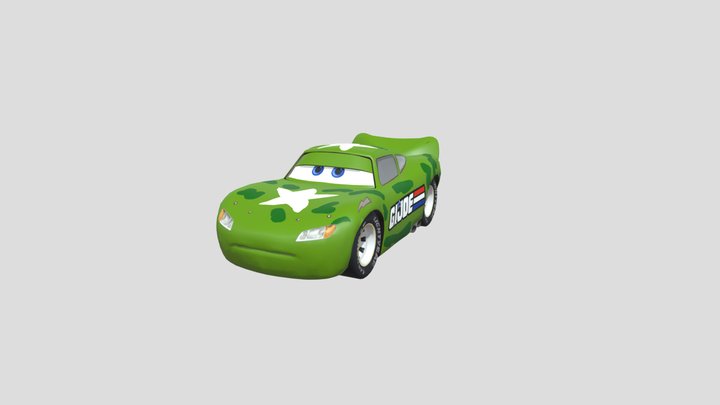 G. I. Joe Lighting Mcqueen (Lightning League) – Kostenloses 3D-Modell STL