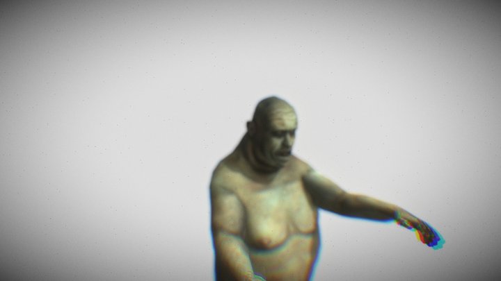fat zombie fps creator 3D Model