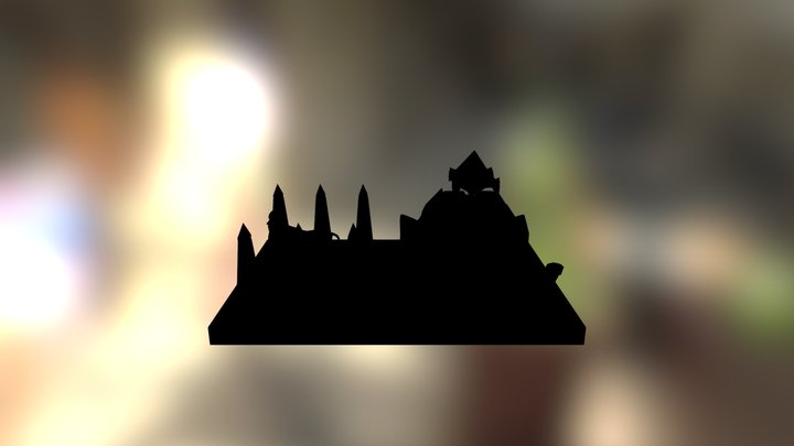 Techno Pyramid 3D Model