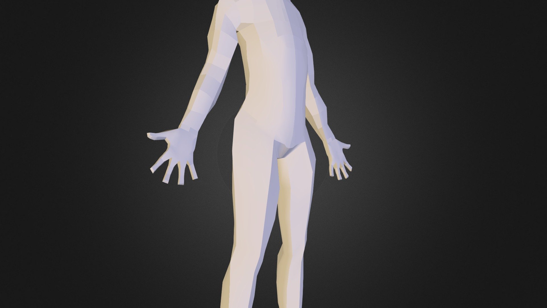 Character Model uv mapped