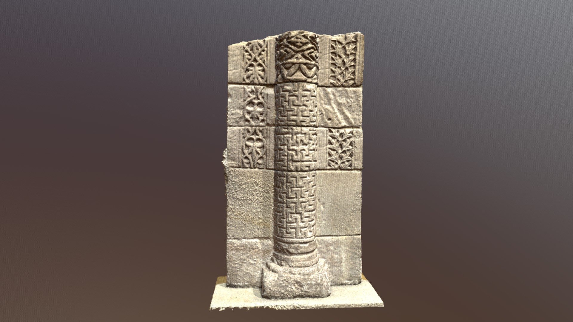 COLONNE ENGAGÉE - 3D model by Esther.Vidal.Ros [4003af2] - Sketchfab