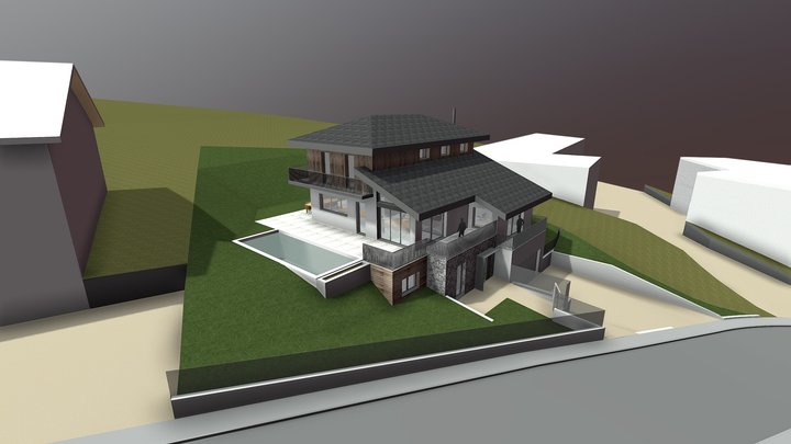 Maison C - PC 3D Model