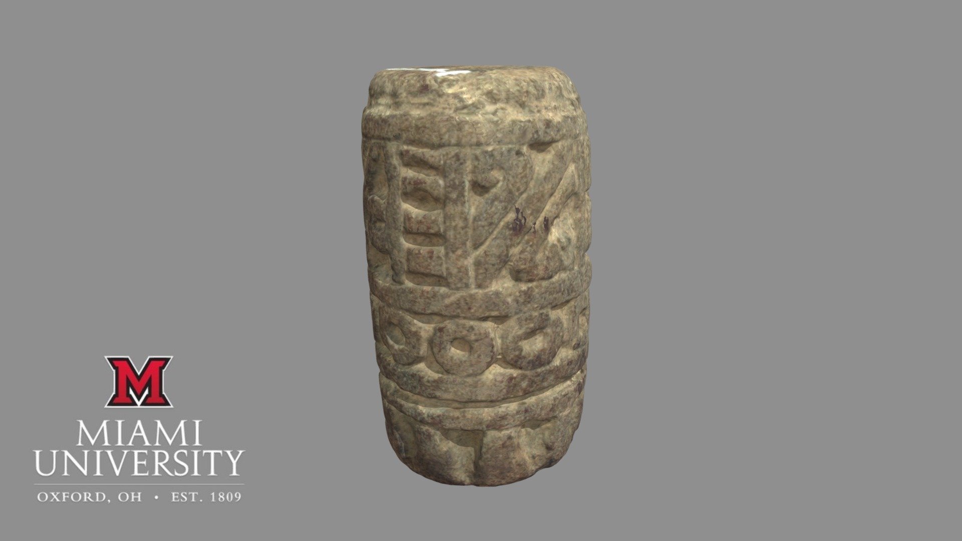 1-1650 Aztec Roller Stamp