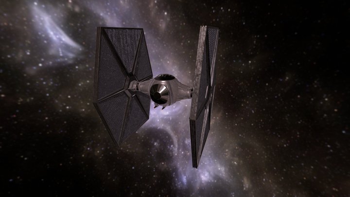 Tie Fighter (Interpretation) 3D Model