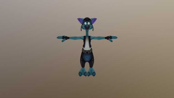 Dying Backwards 3D Model