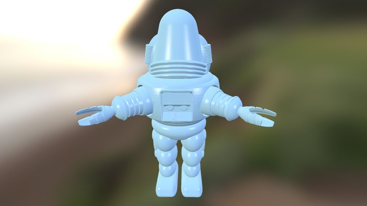 Robot Man.stl 3D Model