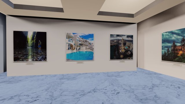 Instamuseum for @travelingourplanet 3D Model