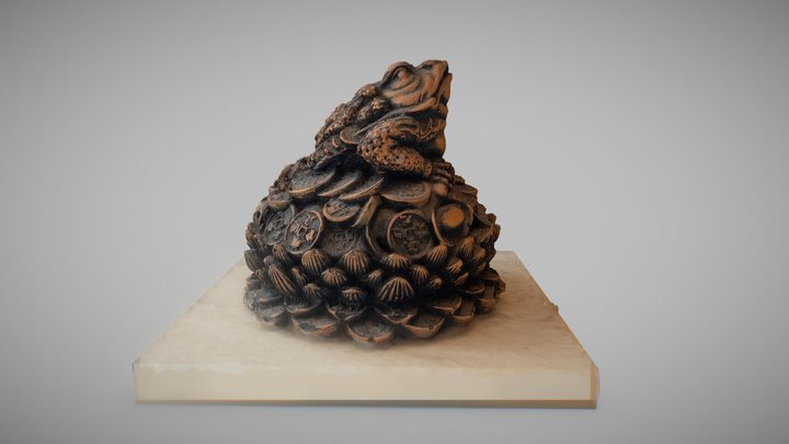 金蟾 3D Model