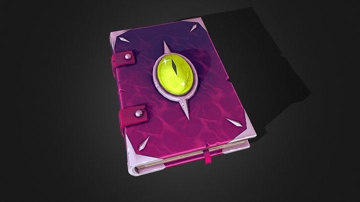 Stylised_Book 3D Model