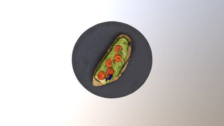 Avocado peppers 3D Model