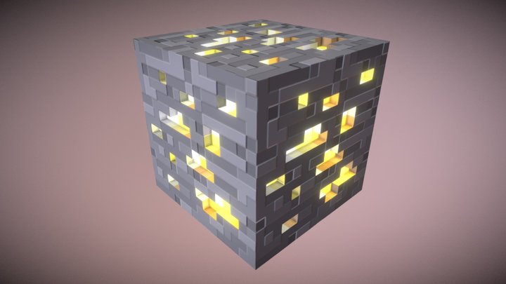 Third Model - Gold Ore 3D Model