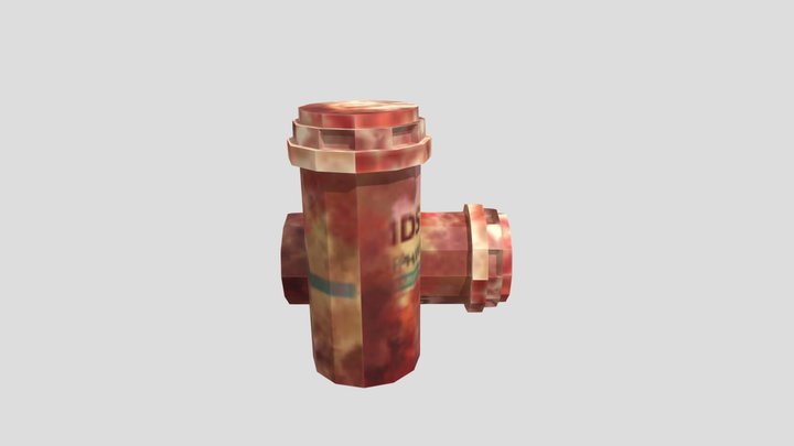 Sadie's Pill Bottle 3D Model