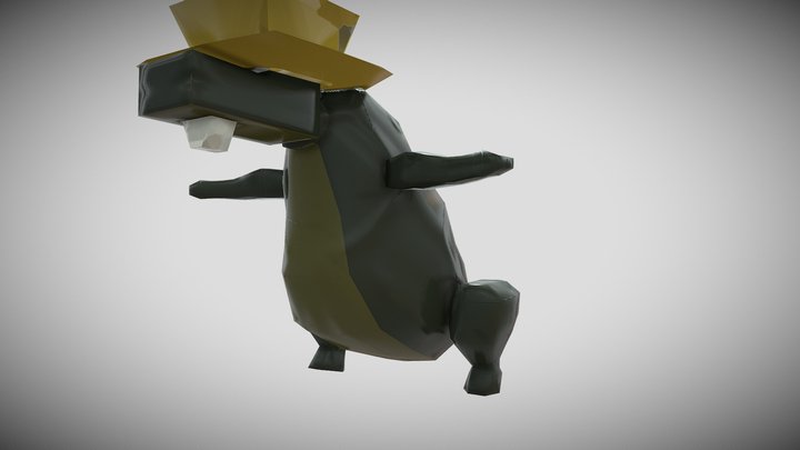 HombreCaiman 3D Model