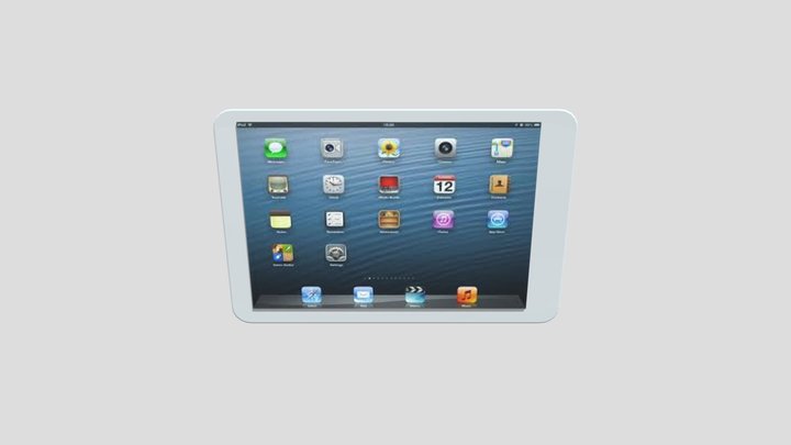 iPad mini 3D Model