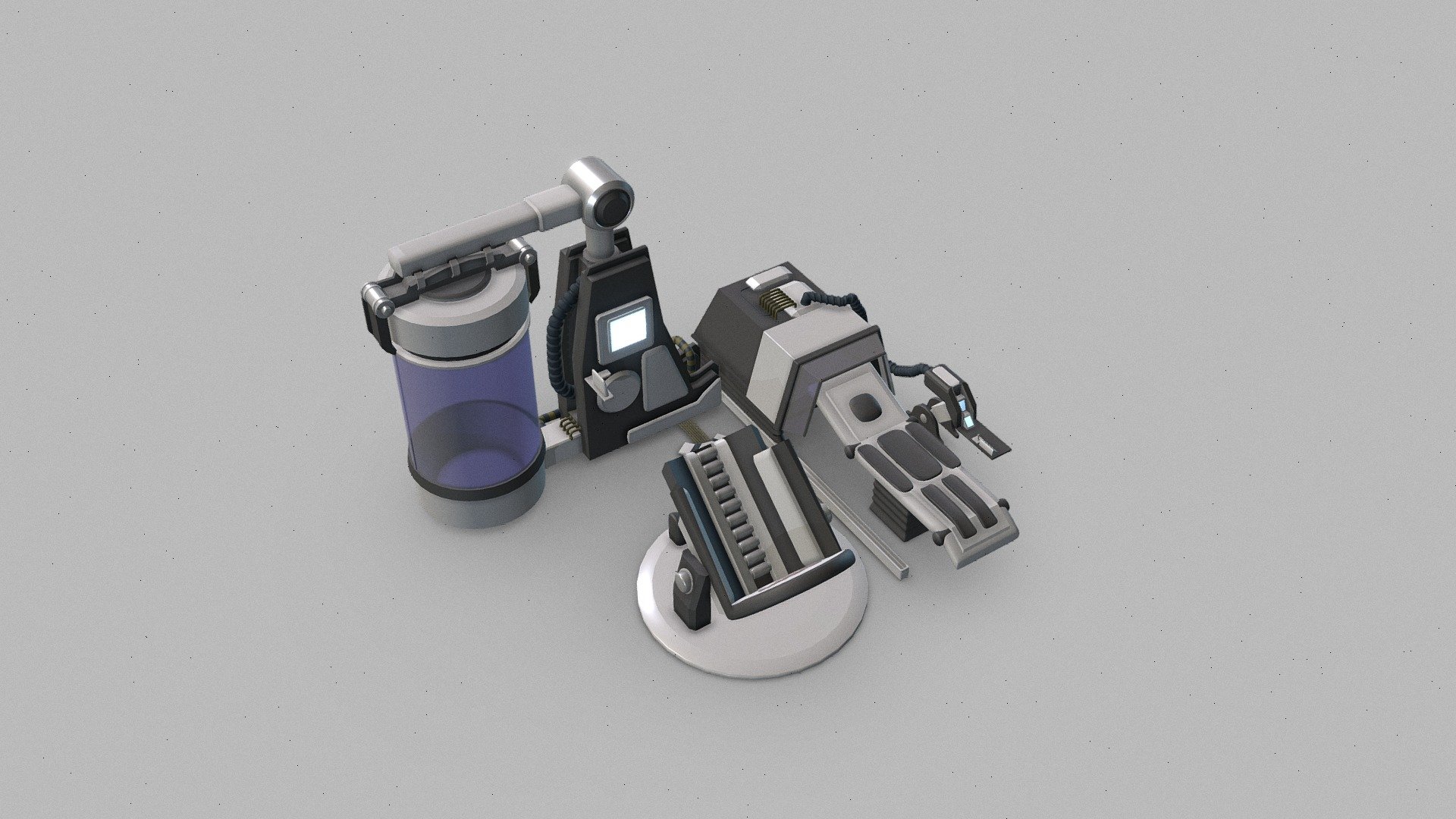 laboratory - Download Free 3D model by VadimMikora [4008eaf] - Sketchfab