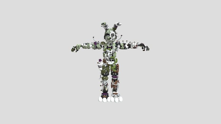 Scraptrap 3D Model