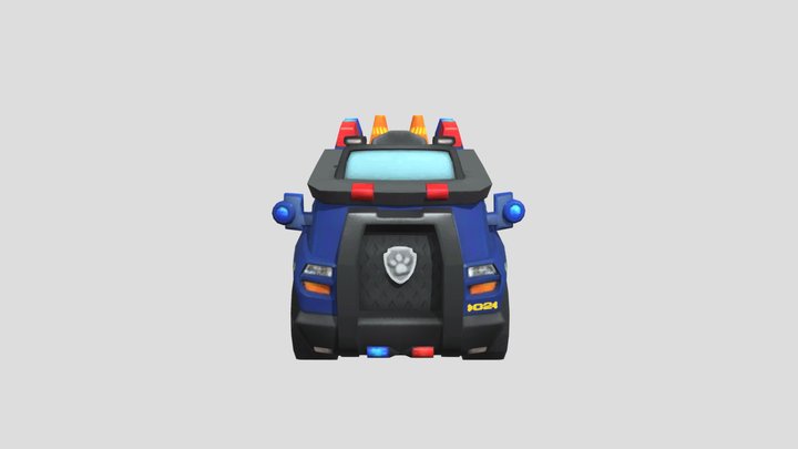 Paw Patrol Car 3D Model