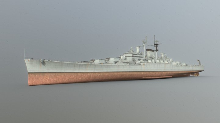 USS Annapolis WoWS 3D Model
