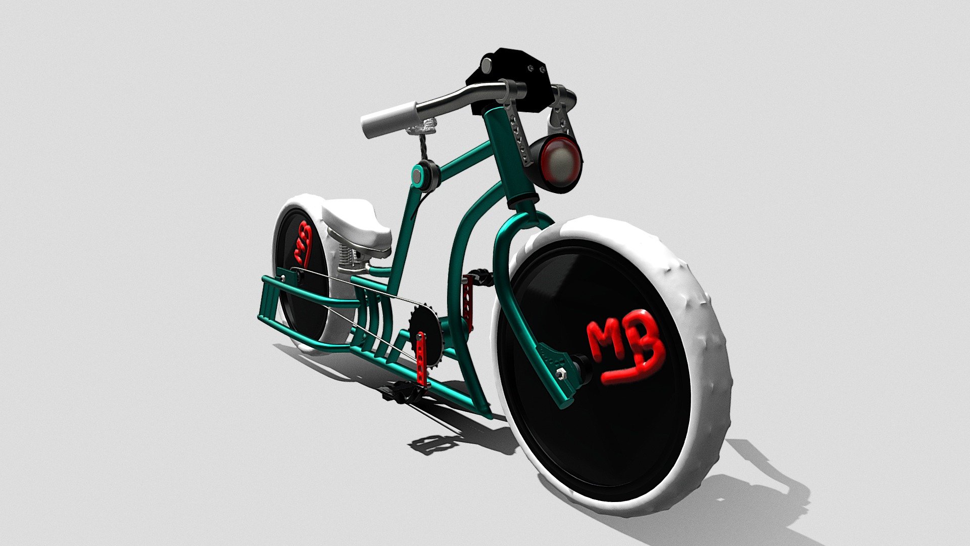 Custom bike MB design - Download Free 3D model by MB - Art 3D ...