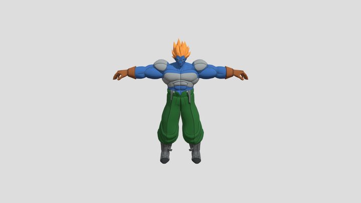Android 13 3D Model