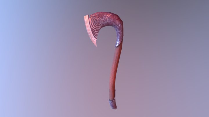 Runeaxe 3D Model