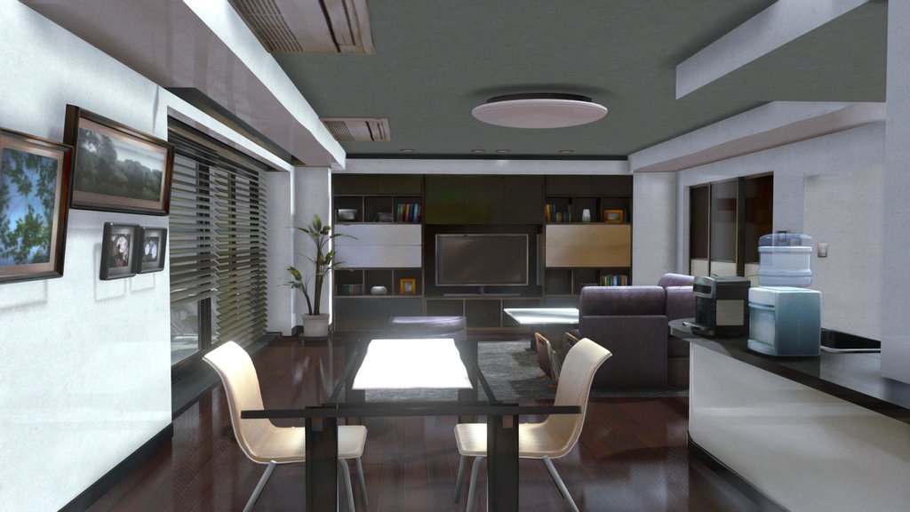 Modern apartment interior