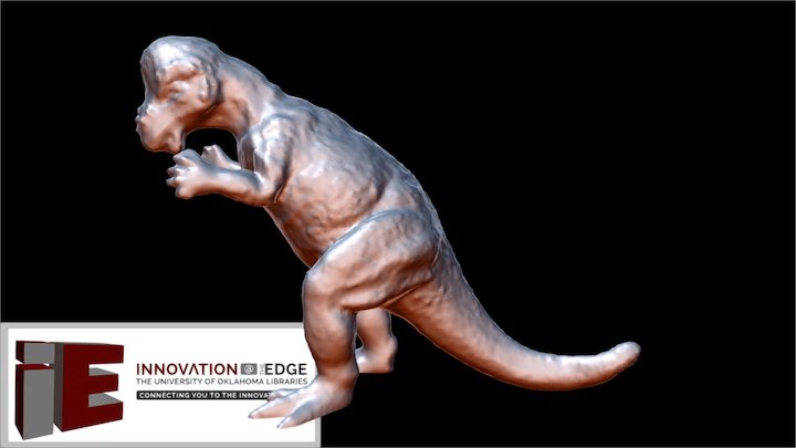 T-Rex Action Figure 3D Model