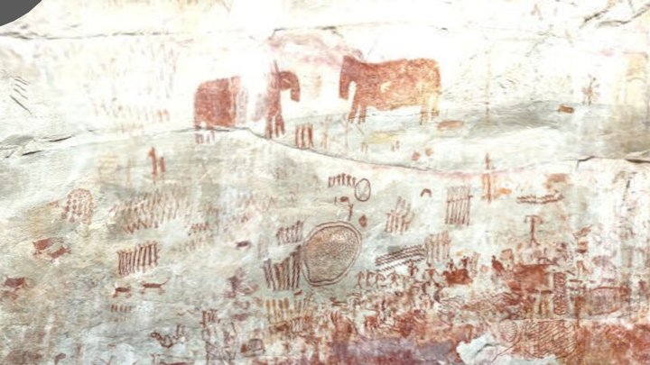 Panel 3, Cerro Azul, Guaviare, Colombia. 11/2022 3D Model