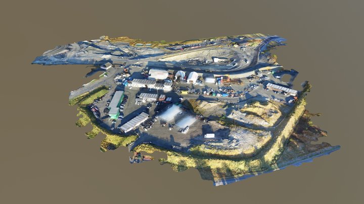 Bypakke Bodø. Bodøelv. 20.10.2017 3D Model