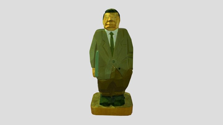 suited man 3D Model