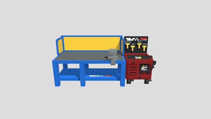 Voxel University Kit: Welding workstation 3D Model