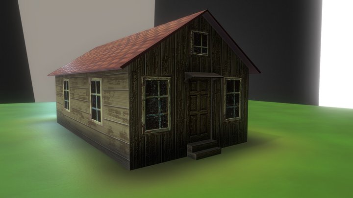 Cottage House 3D Model