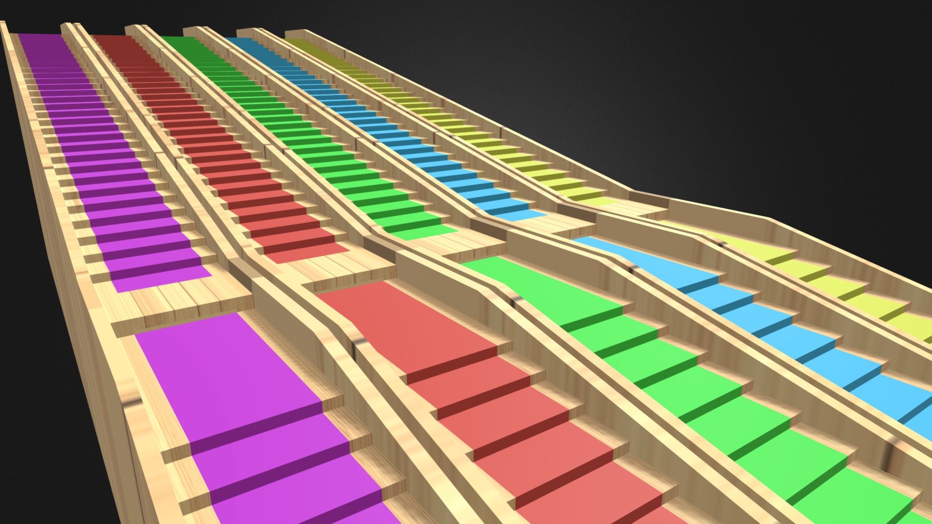 Creative_ Stairs_STAU002 - 3D model by saqlainbaig [400e2cf] - Sketchfab