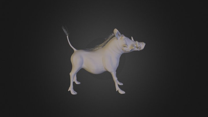 Warthog 3D Model