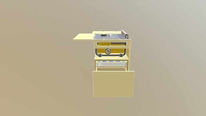Stand Open 3D Model