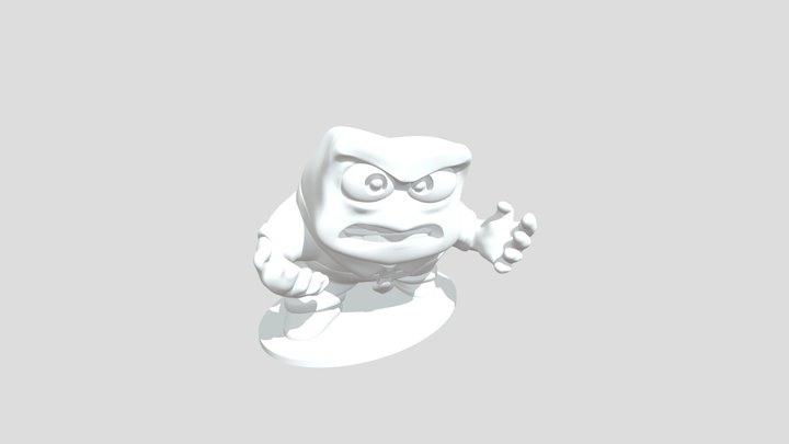 Anger - Inside out 3D Model