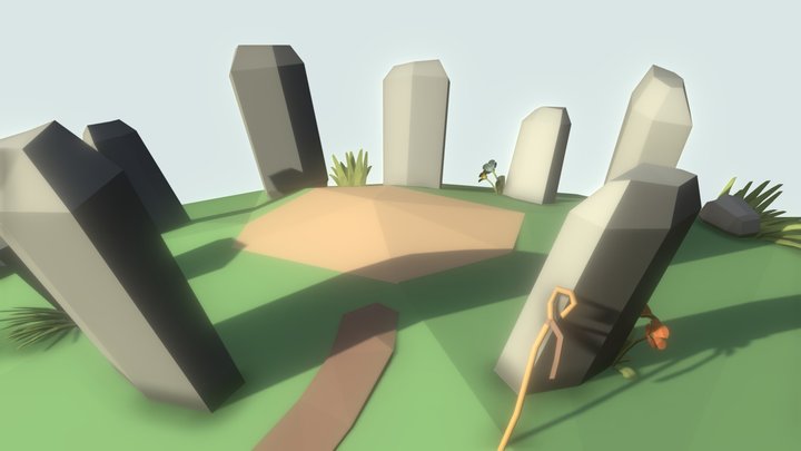 Sacred Place 3D Model
